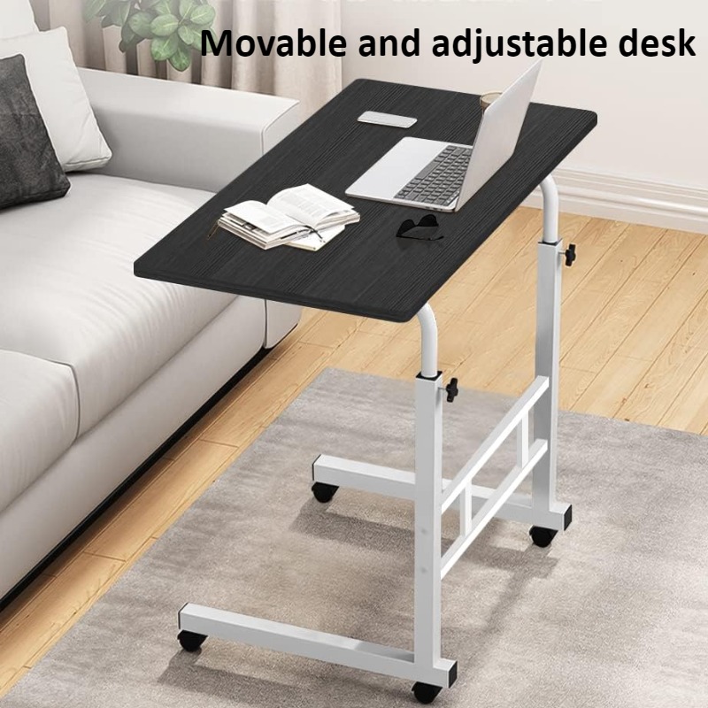 Desk Setup Notebook - Bedside Desk with Universal Wheels Oversized