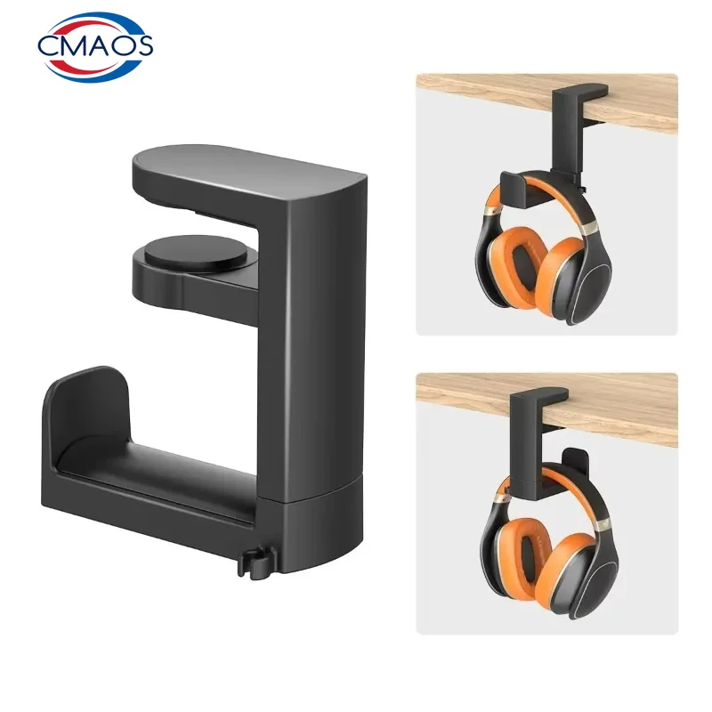 Desk Setup Gaming - 360° Rotating Headphone Stand Desktop Headset