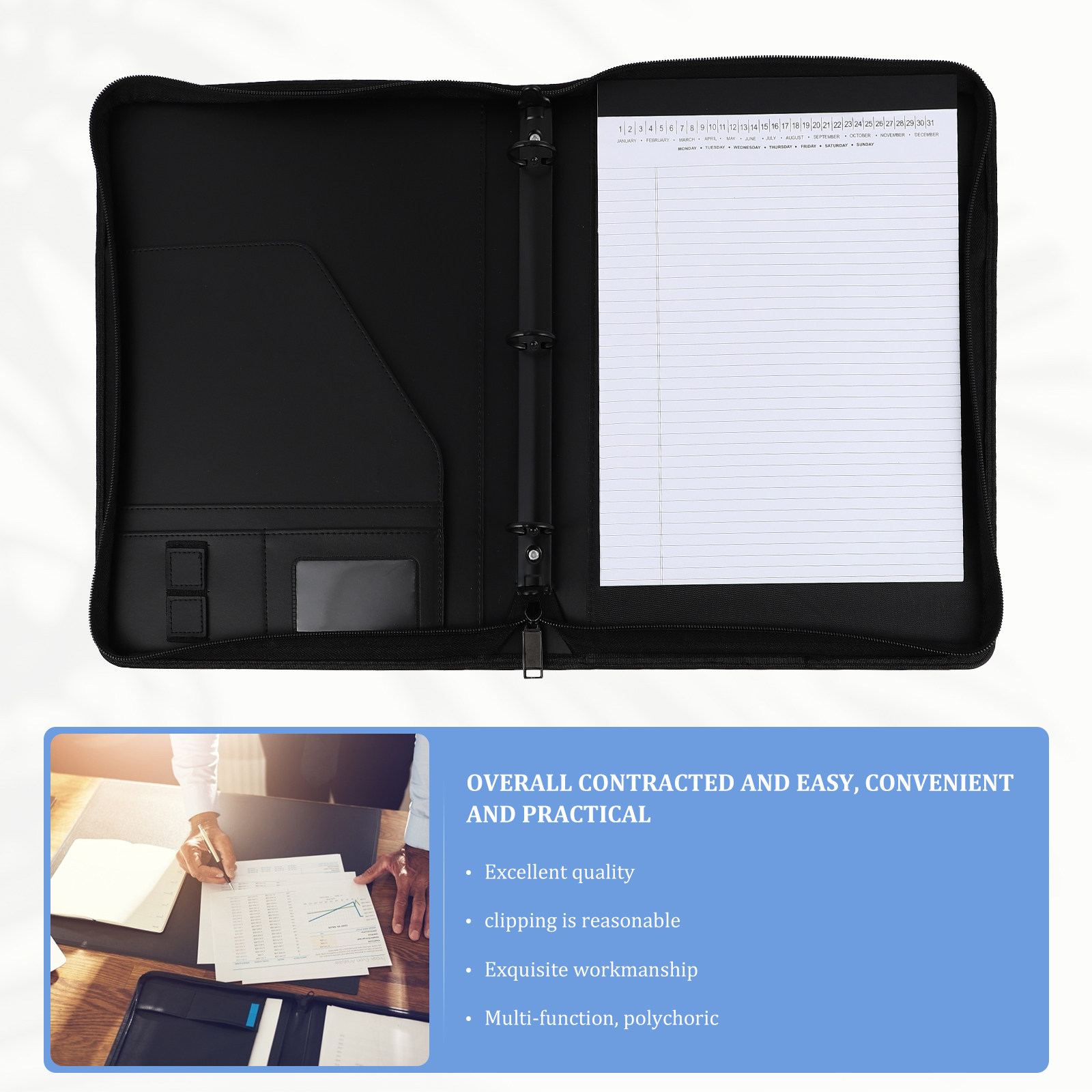 Desk Setup For Office - 1Pcs Premium Wear-Resistant A4 File Folder