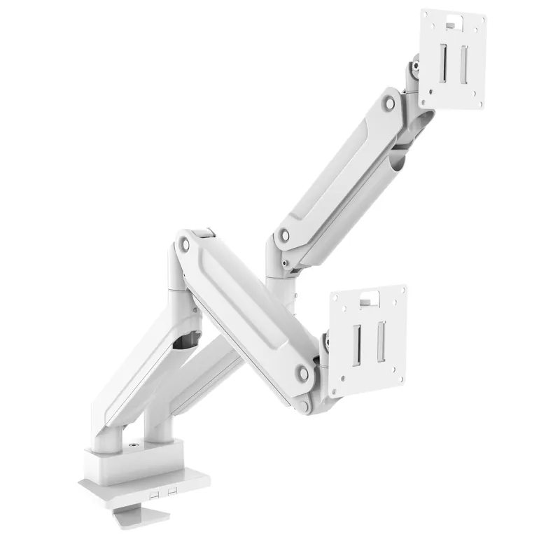 Desk Setup Dual Monitor - Dual Arm Monitor Mount Heavy Duty