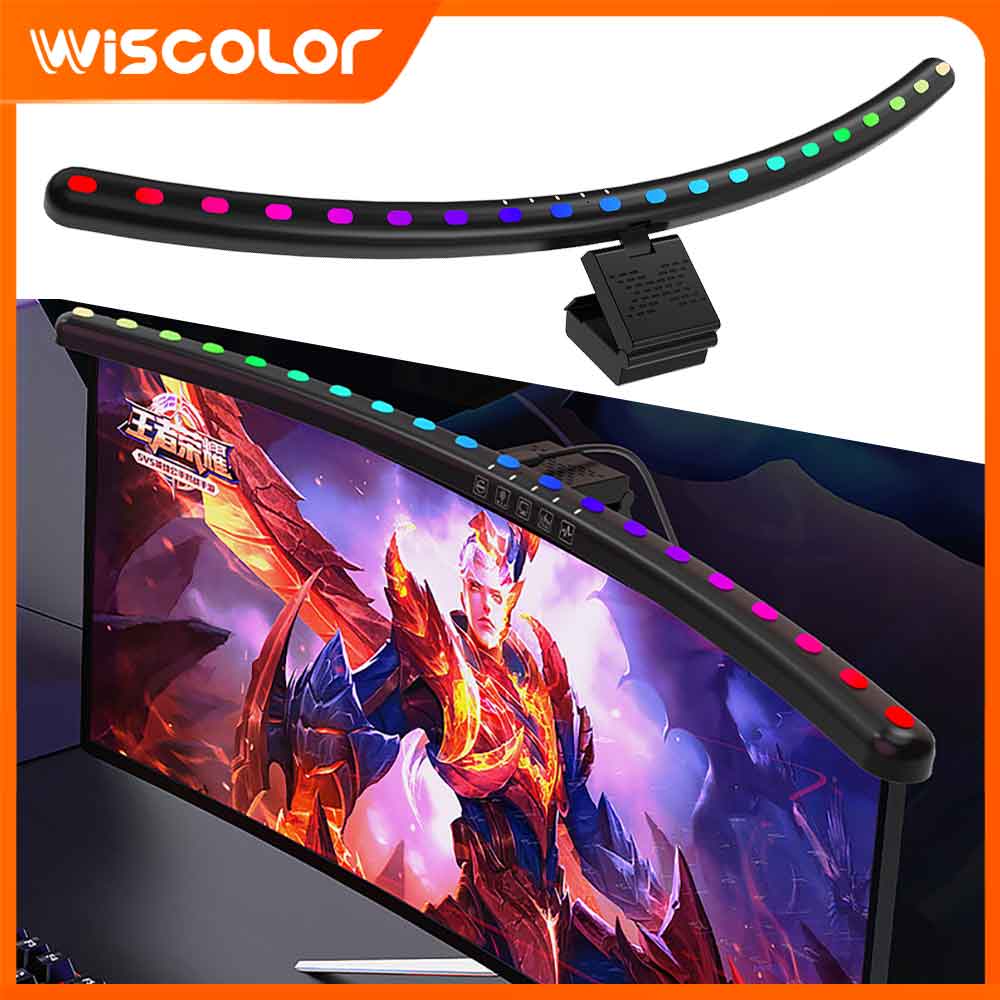 RGB Light Bar Monitor Smart Wi - đánh giá và giá Desk Setup For Office