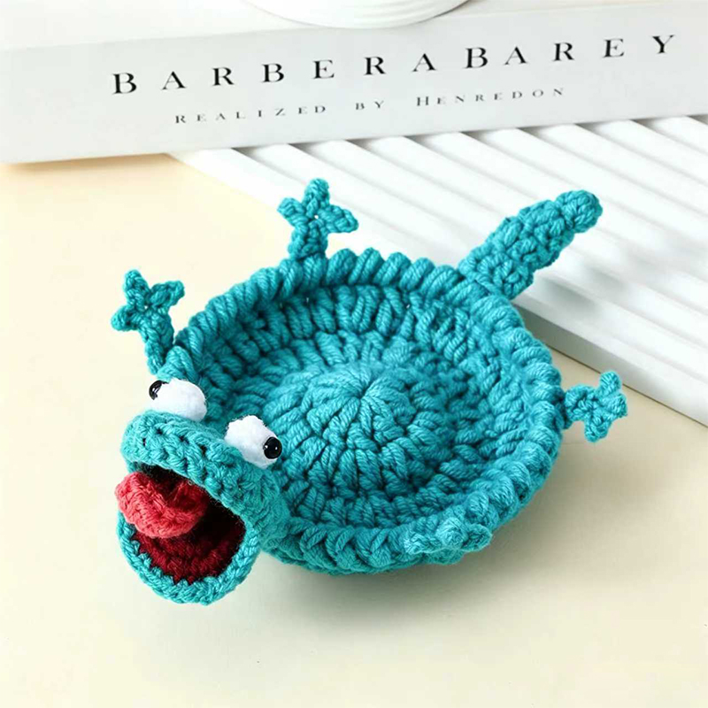 Cute Crochet Animal Coaster Ha - đánh giá và giá Desk Setup Ergonomic