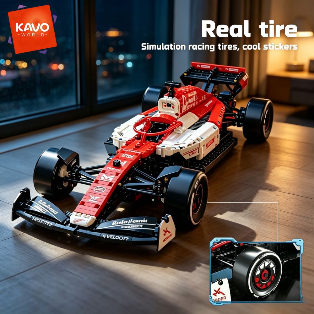 KAVOWORLD Formula Red And Whit - đánh giá và giá Desk Setup Red