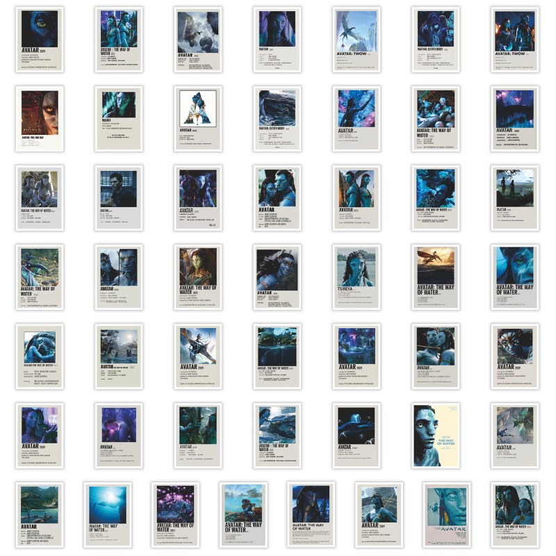 50pcs Avatar Movie Poster Stic - đánh giá và giá Desk Setup Poster