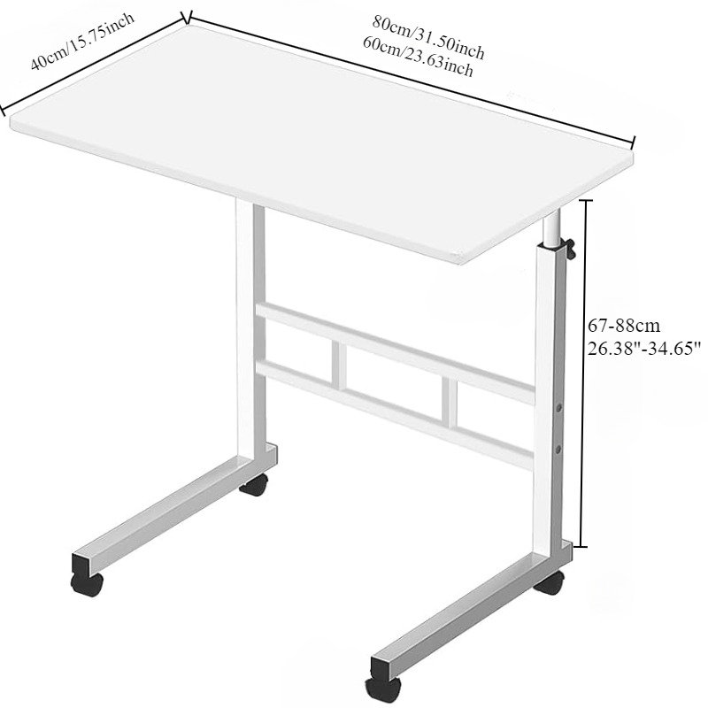 Bedside Desk with Universal Wh - đánh giá và giá Desk Setup Notebook