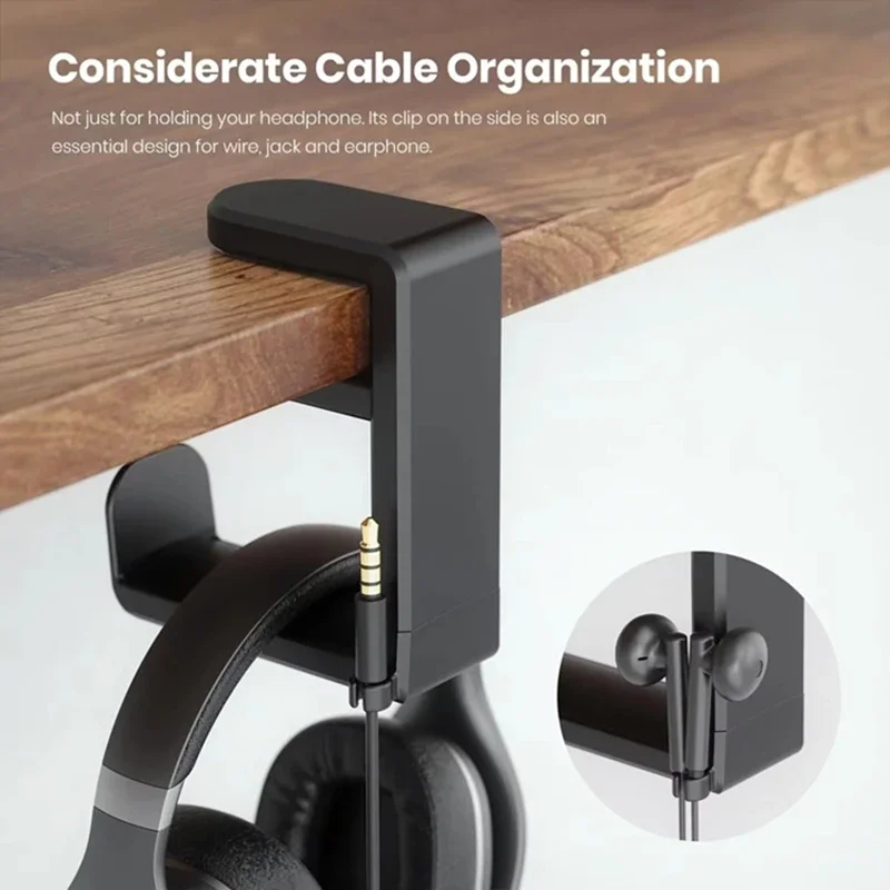 360° Rotating Headphone Stand  - đánh giá và giá Desk Setup Gaming
