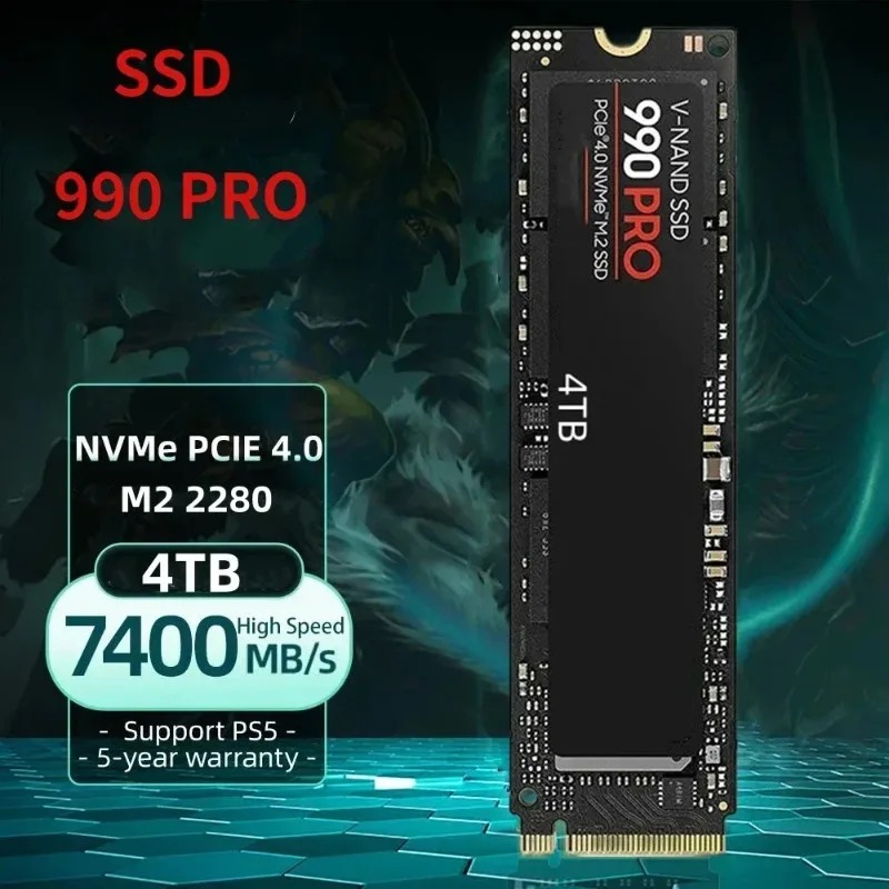 Genuine 990 PRO M.2 2280 NVMe  - đánh giá và giá Desk Setup Ps5