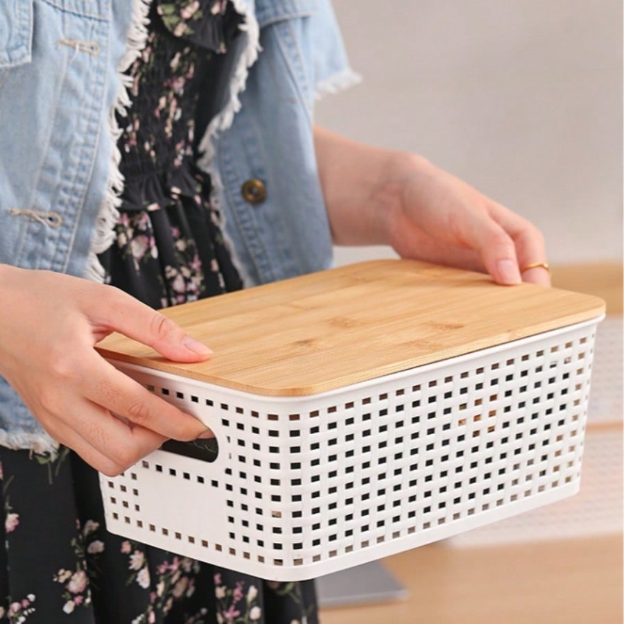 6 Pack Stackable Storage Bins  - đánh giá và giá Drawer Organizer Bamboo