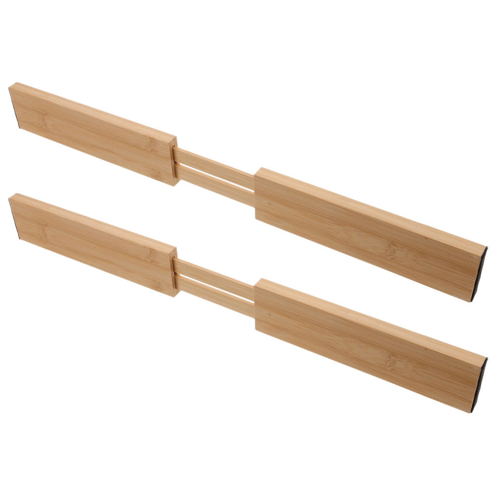 2Pcs Bamboo Drawer Dividers Ad - đánh giá và giá Drawer Organizer Bamboo