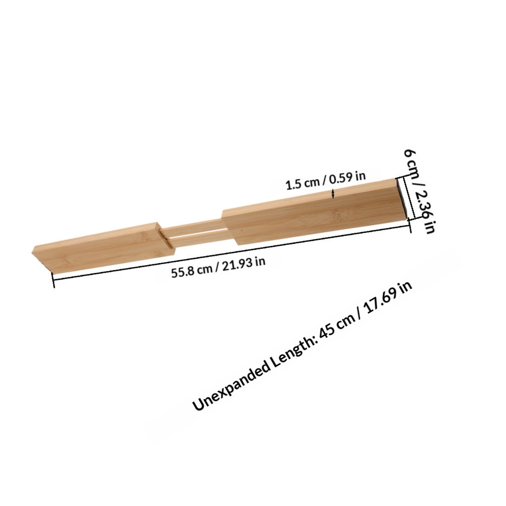 2Pcs Bamboo Drawer Dividers Ad - đánh giá và giá Drawer Organizer Bamboo
