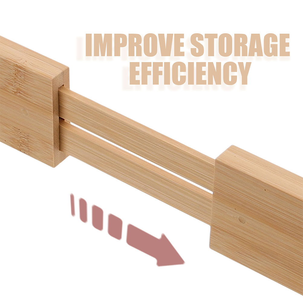 2Pcs Bamboo Drawer Dividers Ad - đánh giá và giá Drawer Organizer Bamboo