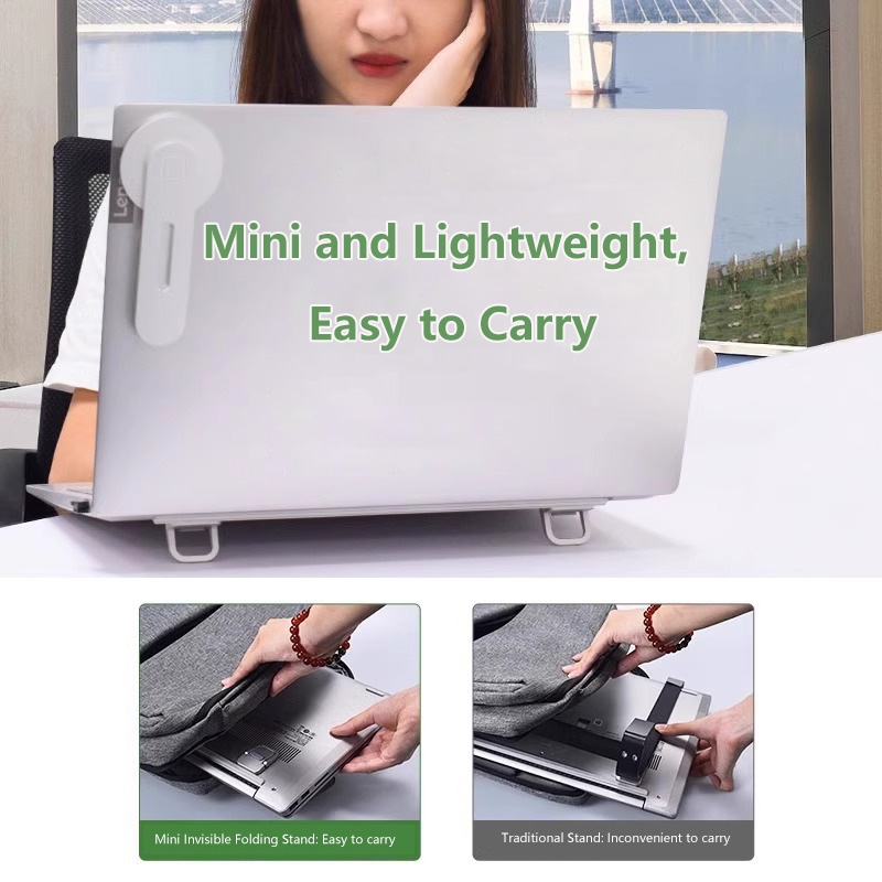 Mini Portable Laptop Stand Hol - đánh giá và giá Desk Setup Notebook