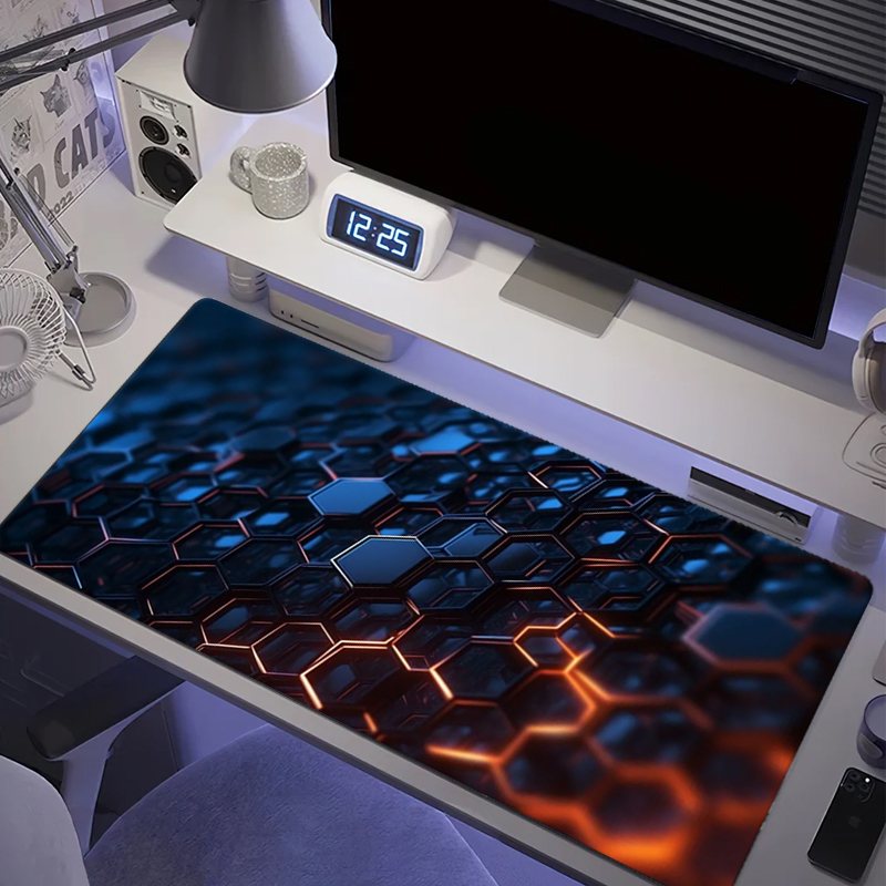Large Gaming Mouse Pad Big Red - đánh giá và giá Desk Setup Red