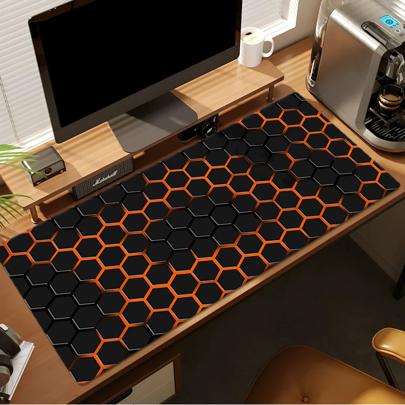 Large Gaming Mouse Pad Big Red - đánh giá và giá Desk Setup Red