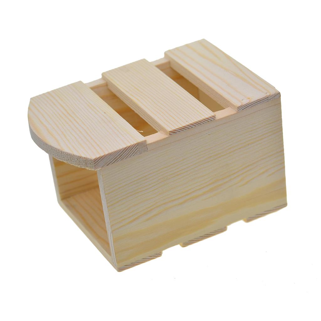 Natural Wood Pen Holder Plain  - đánh giá và giá Desk Setup Minimal