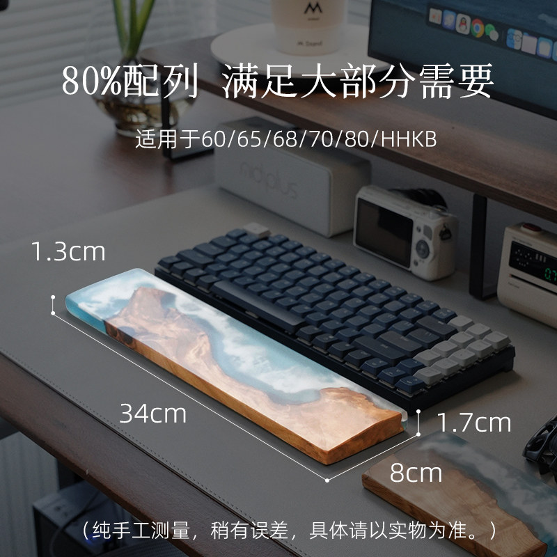 Handcrafted Ocean Wave Resin W - đánh giá và giá Desk Setup Ergonomic