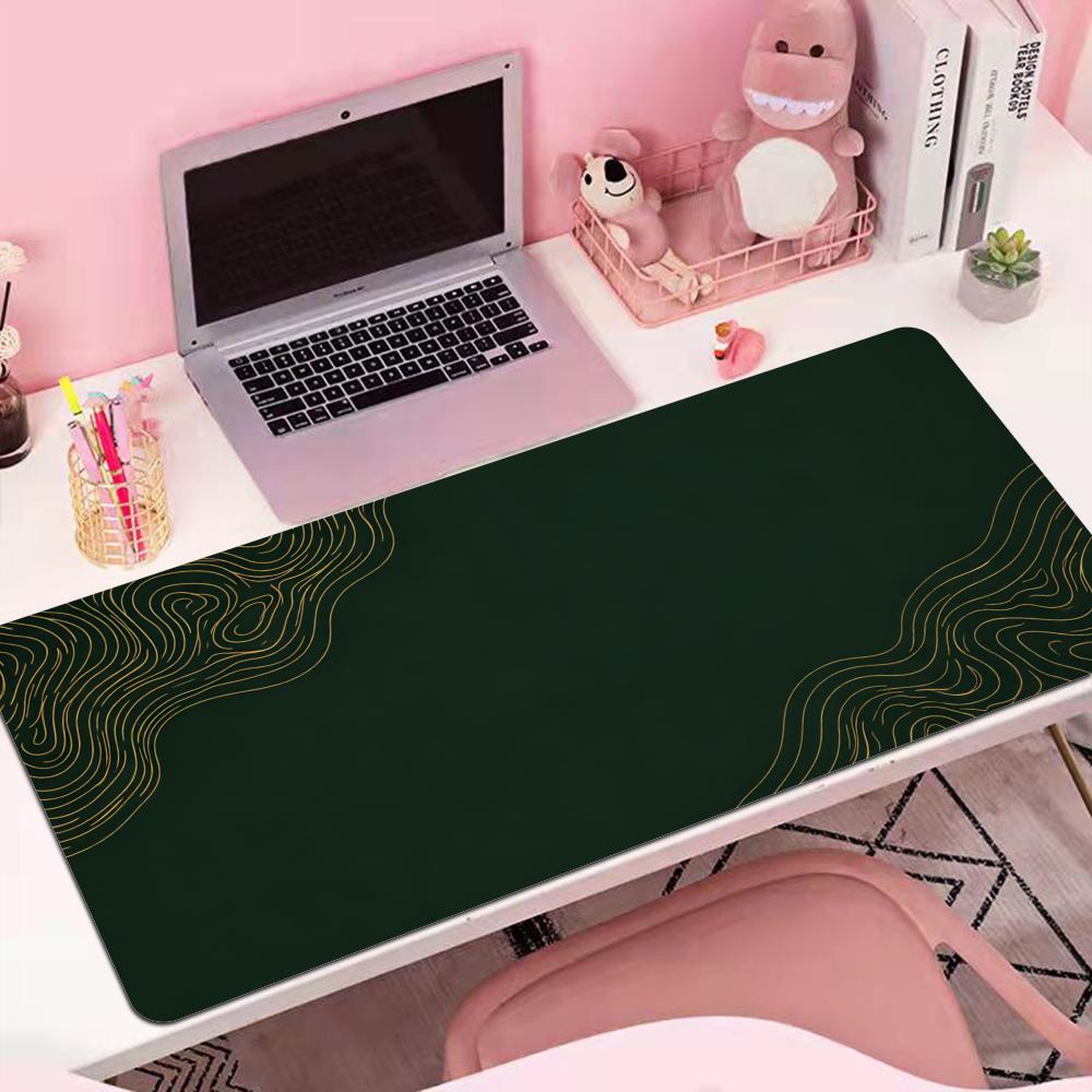 Minimal Forest Green Luxury De - đánh giá và giá Desk Setup Minimal