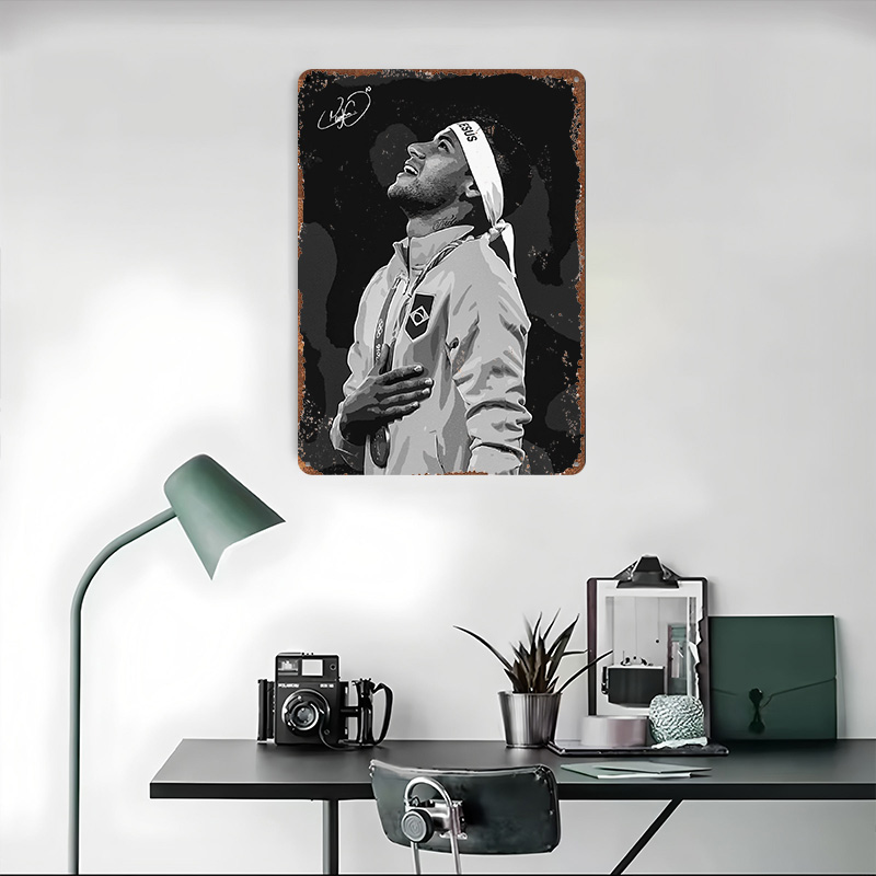 Neymar Jr. Portrait Poster Cus - đánh giá và giá Desk Setup Poster