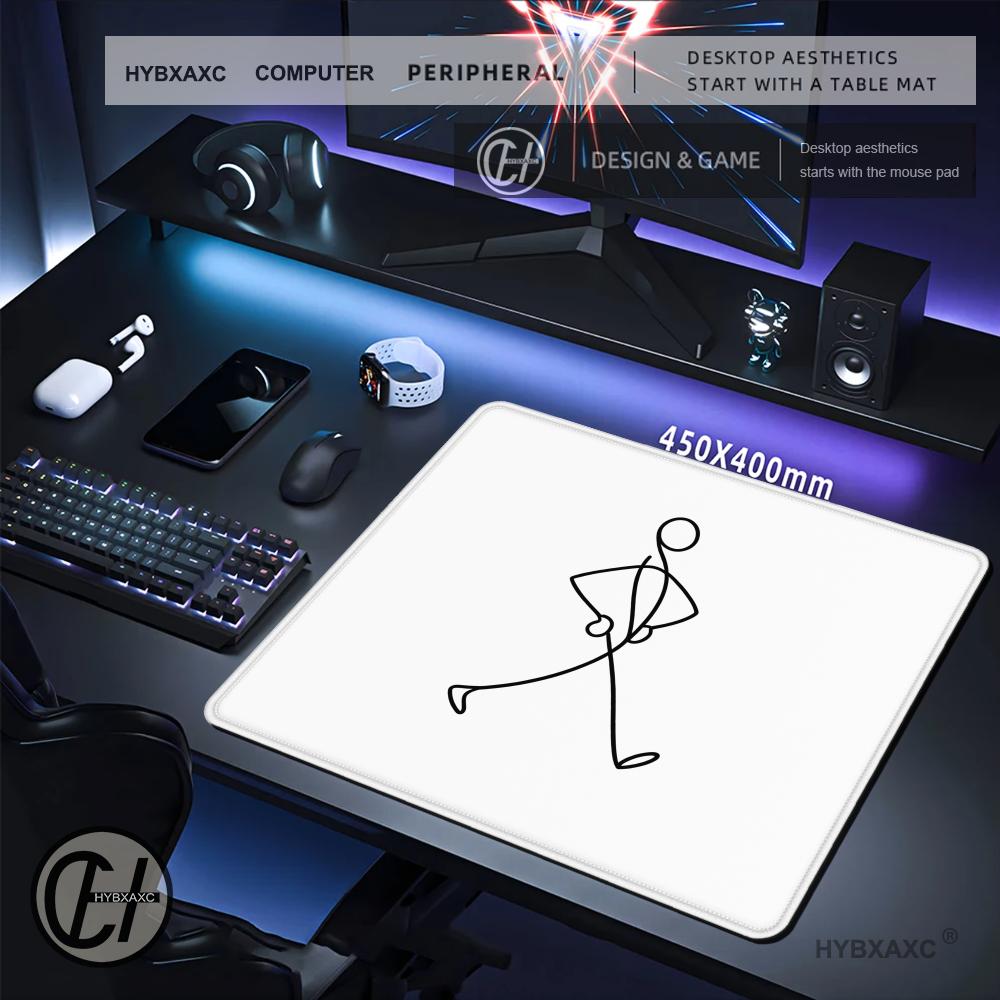 HYBXAXC  Stick Figure Gaming M - đánh giá và giá Desk Setup Minimal