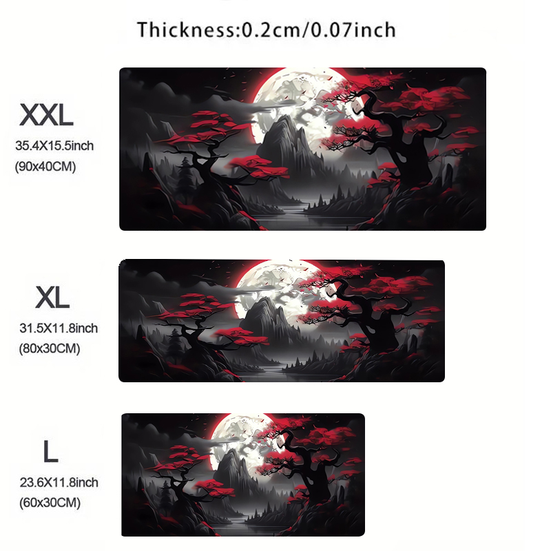 Mouse Pad Gaming Accessories N - đánh giá và giá Desk Setup Red