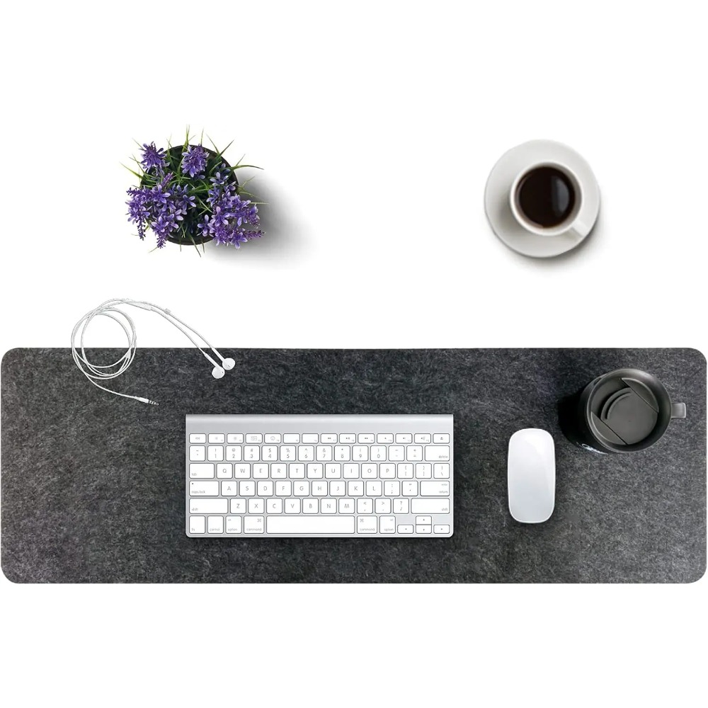 Felt Desk Mat Computer Mat for - đánh giá và giá Desk Setup Ergonomic
