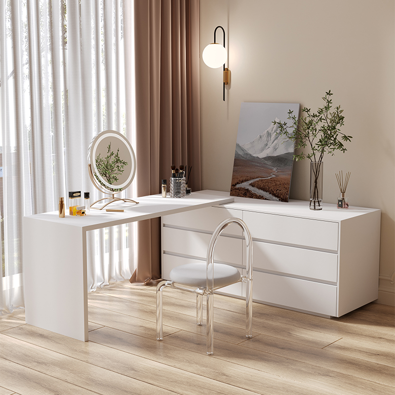 Dresser,Multi-purpose Flat L S - đánh giá và giá L Shaped Desk Setup