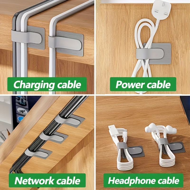 Cable Ties Reusable Straps Vel - đánh giá và giá Desk Setup Headphones