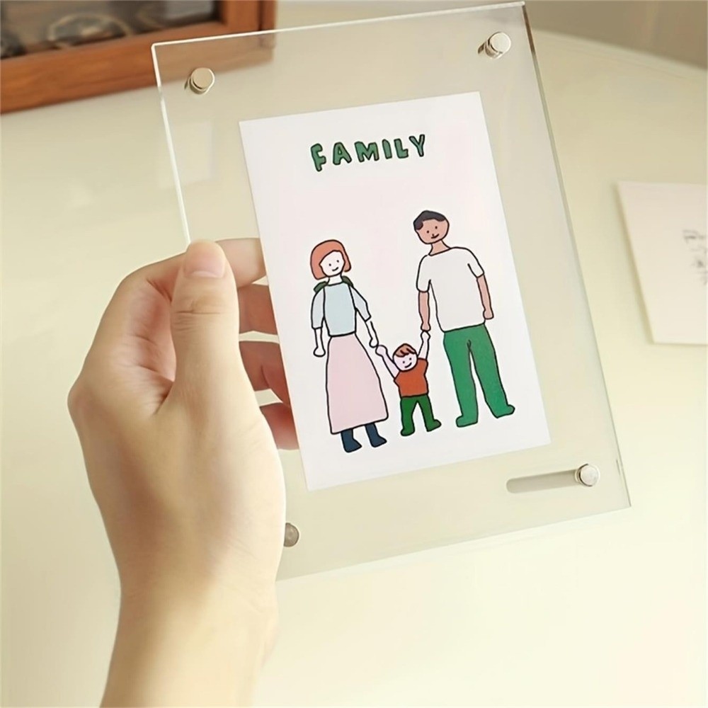 New Transparent Acrylic Photo  - đánh giá và giá Desk Setup Poster