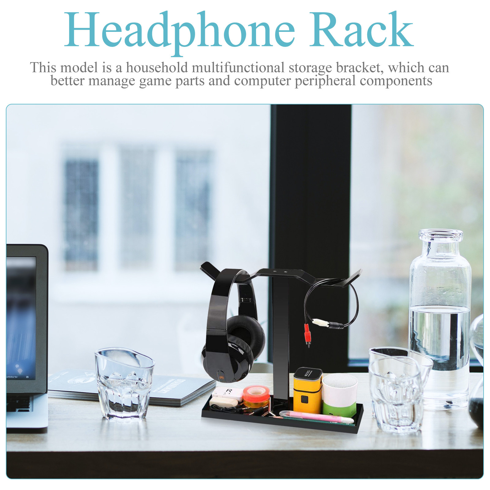 Premium Acrylic Headphone Hold - đánh giá và giá Desk Setup Headphones