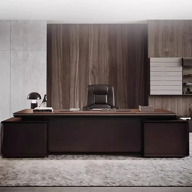 Modern Office Storage Executiv - đánh giá và giá Desk Setup With Laptop
