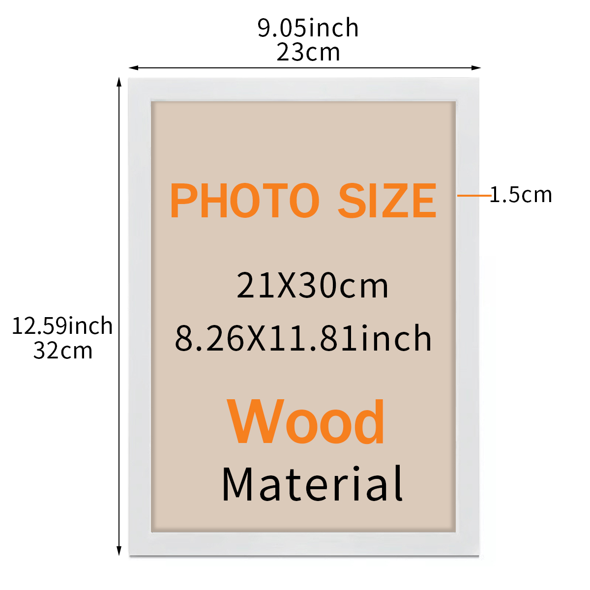 A4 Wooden Photo Frame Anime Be - đánh giá và giá Desk Setup Poster