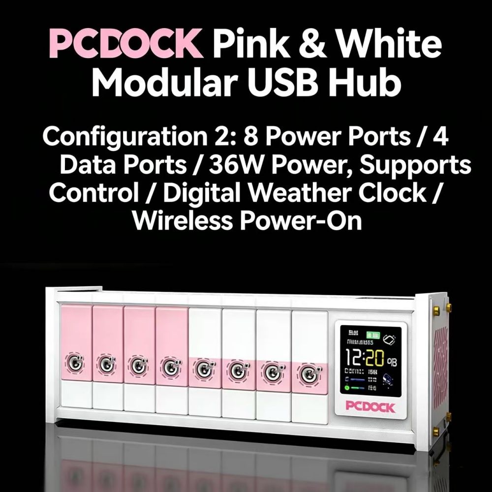 PCDOCK Block USB Desktop Power - đánh giá và giá Desk Setup With Laptop