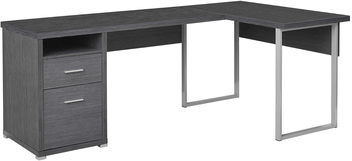 I 7257 Computer Desk, Home Off - đánh giá và giá L Shaped Desk Setup
