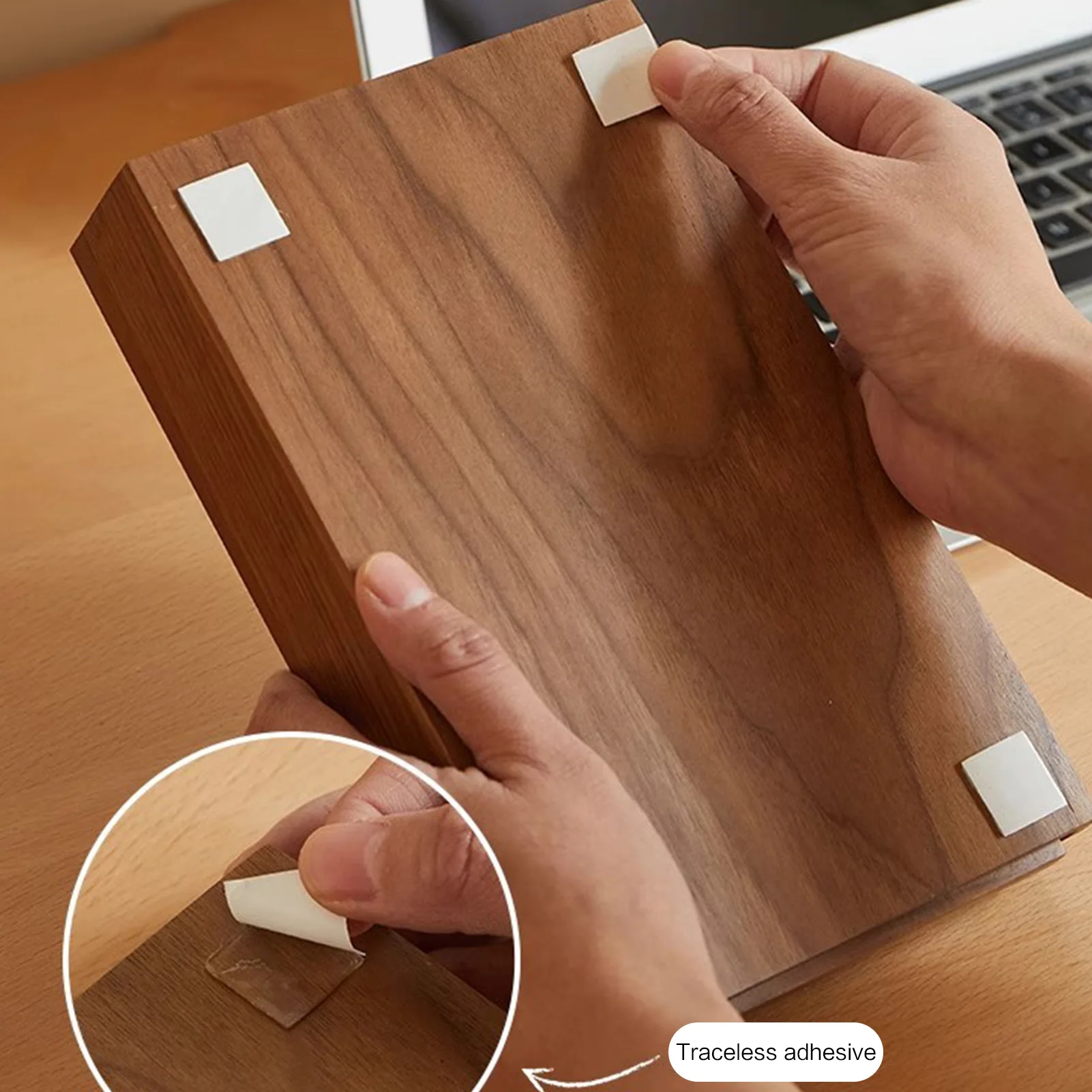 Storage Box Bamboo Under Desk  - đánh giá và giá Drawer Organizer Bamboo