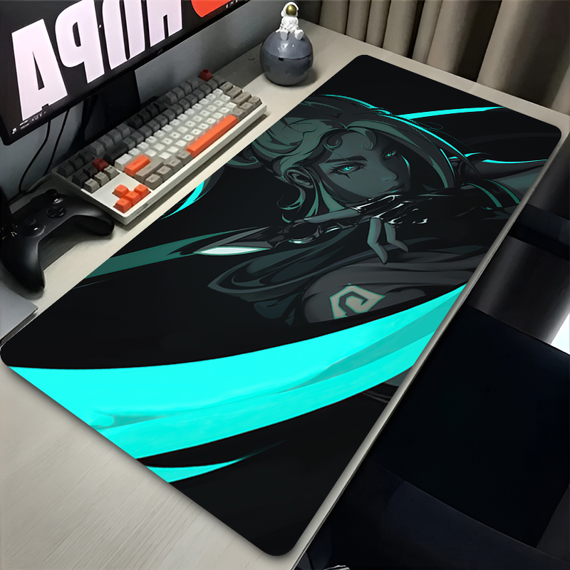 Mouse Pad Hot Game Valorant Je - đánh giá và giá Desk Setup Ergonomic