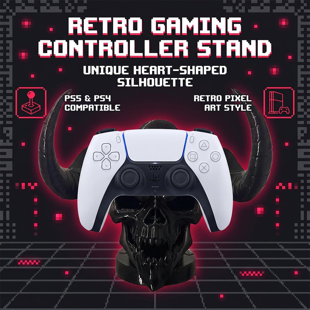 Unique Devil Skull Horn Contro - đánh giá và giá Desk Setup Gaming