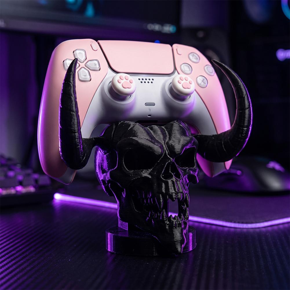 Unique Devil Skull Horn Contro - đánh giá và giá Desk Setup Gaming
