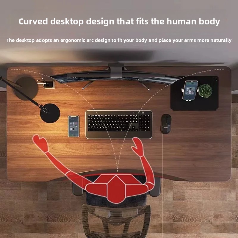 Height Adjustable Computer Des - đánh giá và giá L Shaped Desk Setup