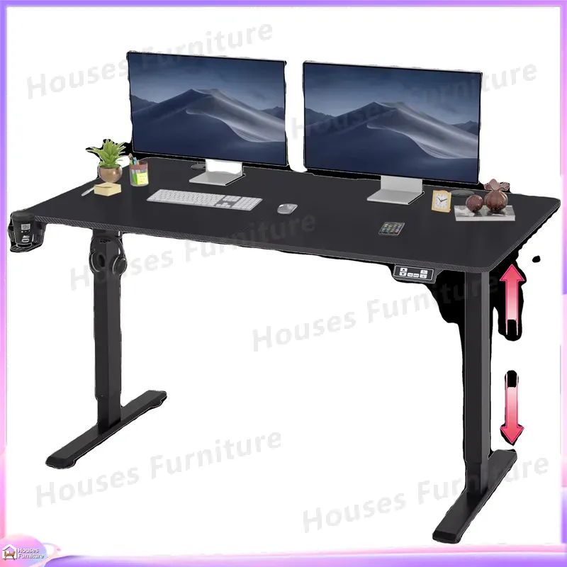 Large Gaming Computer Desk wit - đánh giá và giá L Shaped Desk Setup