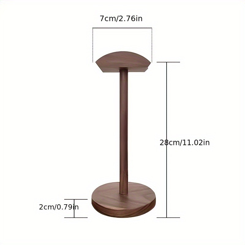 PGY Wooden Headphone Stand Erg - đánh giá và giá Desk Setup Headphones
