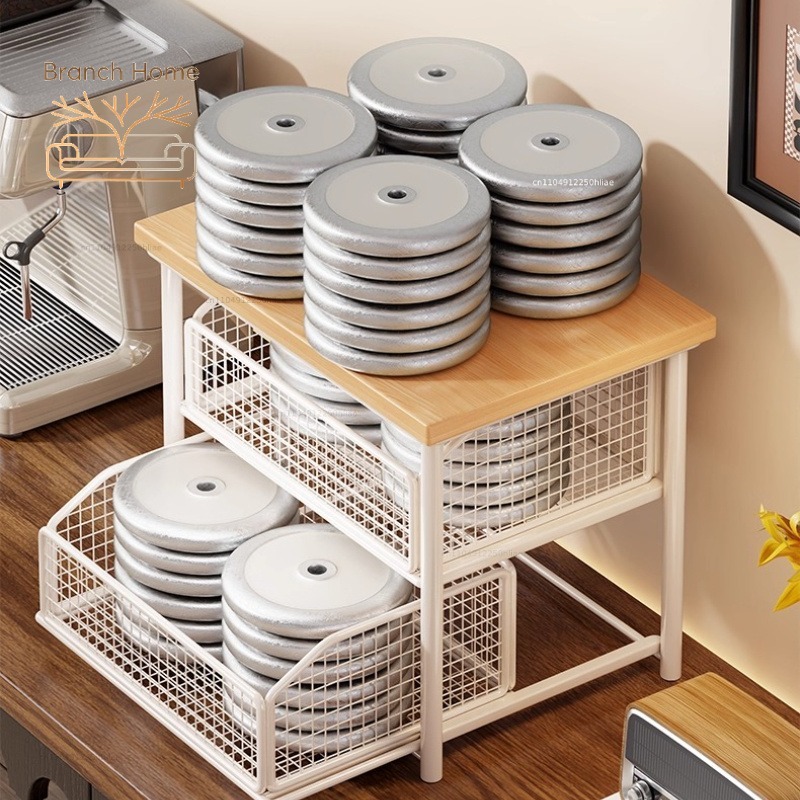 Kitchen Microwave Storage Rack - đánh giá và giá Drawer Organizer Bamboo