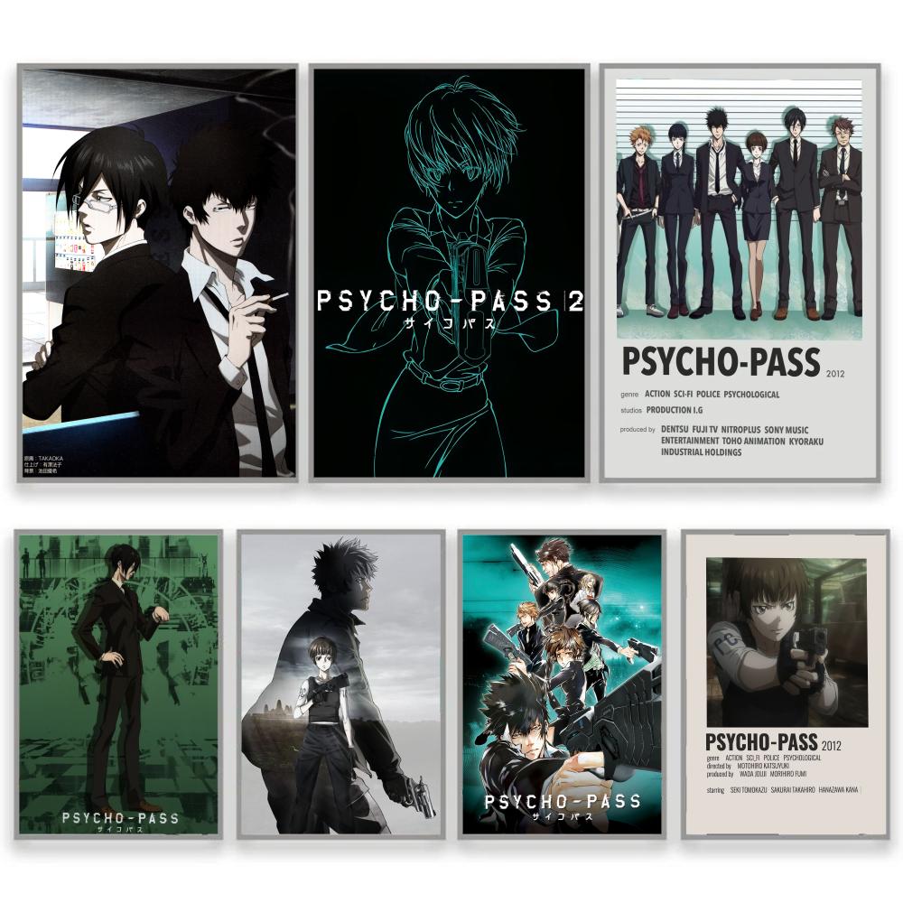 Animation P-Psycho-Pass Desk S - đánh giá và giá Desk Setup Poster