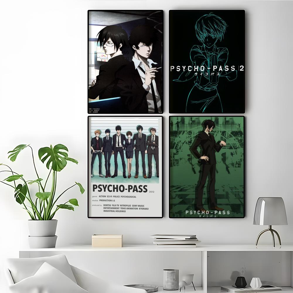 Animation P-Psycho-Pass Desk S - đánh giá và giá Desk Setup Poster