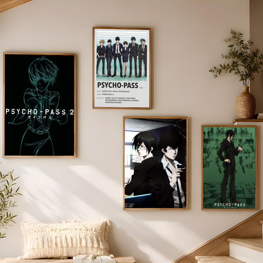 Animation P-Psycho-Pass Desk S - đánh giá và giá Desk Setup Poster